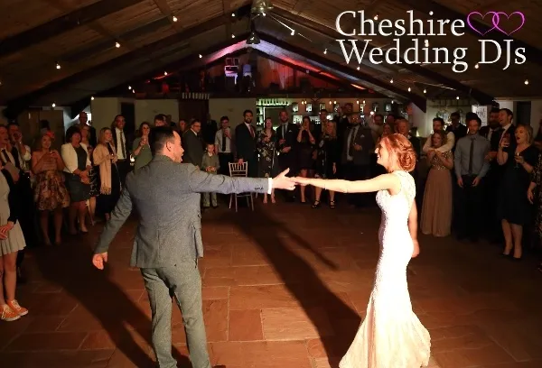 First Dance At Owen House Wedding Barn